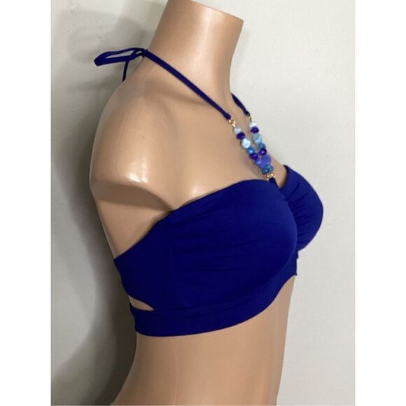 New Lauren Ralph Lauren bead and paisley bikini. Size 12. Retails $159 - Picture 7 of 14